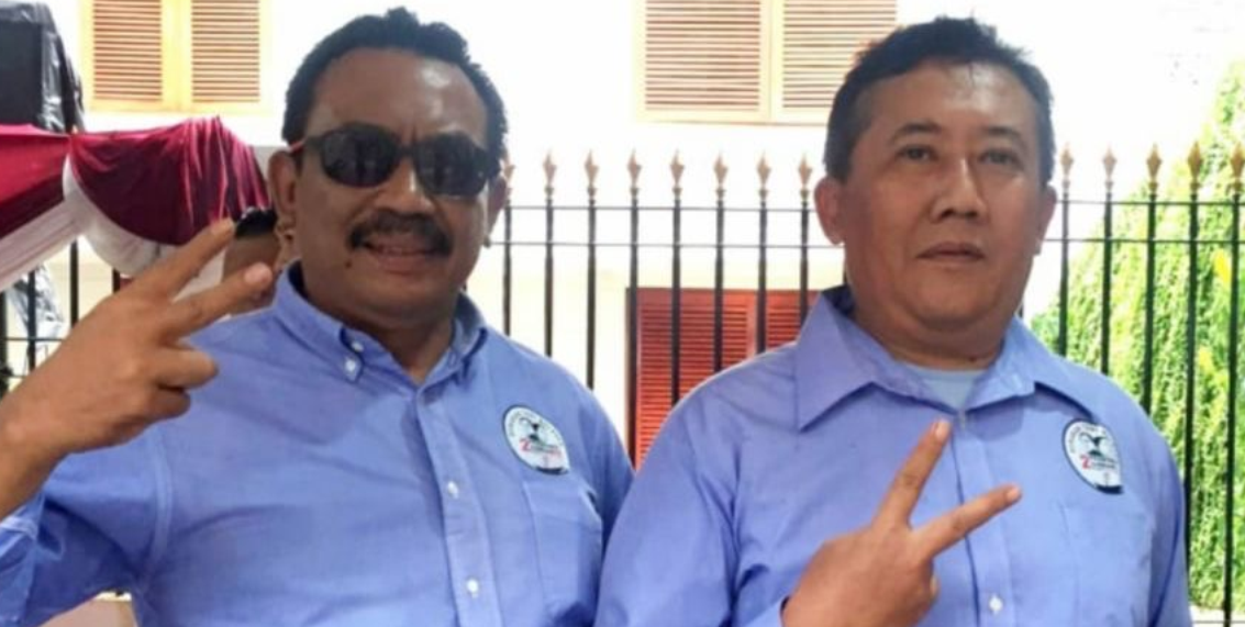 Dewan Penasehat Trisno Widodo dan Ketua Umum GPTN Harmanto