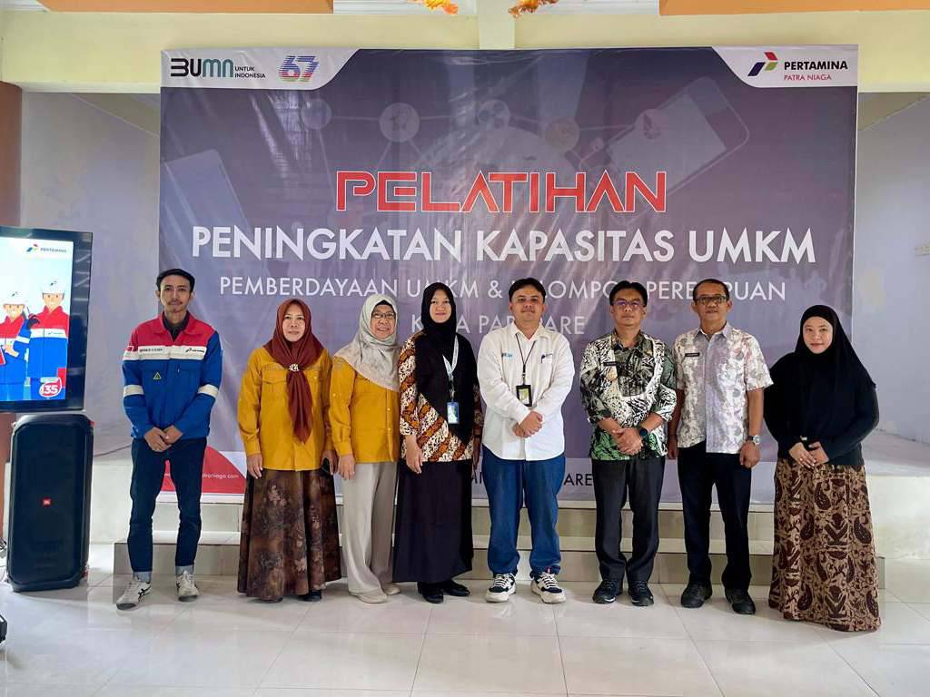 PT Pertamina Patra Niaga Regional Sulawesi Gelar Pelatihan UMKM Naik Kelas di Parepare