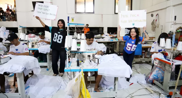 Selebgram dan UMKM Konveksi Bersatu Lawan Krisis, Usung Semangat Gotong-Royong dan Inovasi